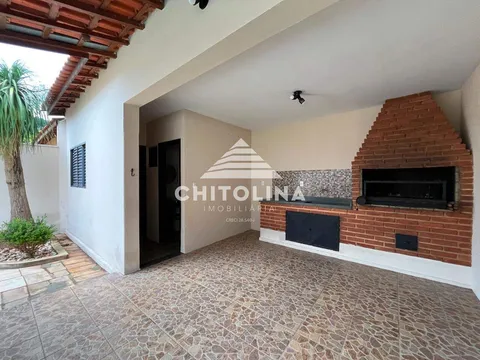 Área gourmet com churrasqueira de tijolos — Sobrado cód. 9190, Jardim Fogaça