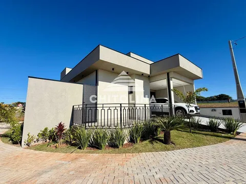 Fachada da casa de esquina no Residencial Tivolli — Casa cód. 11752, Vila Progresso