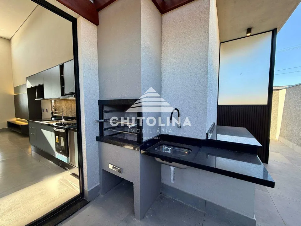 Churrasqueira e bancada da área gourmet — Casa cód. 11752, Vila Progresso