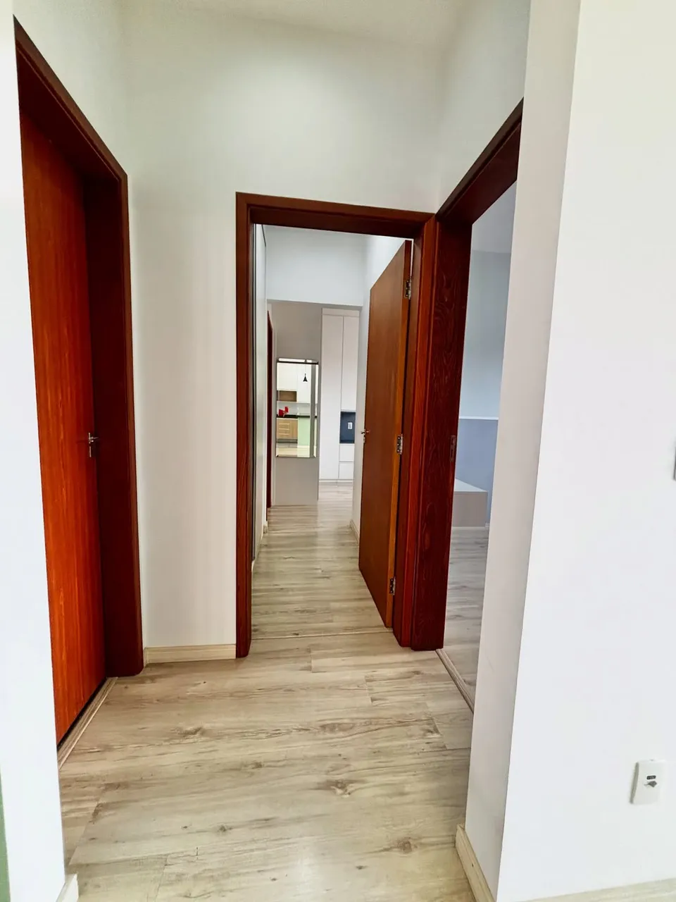 Hall dos dormitórios — Apartamento cód. 1200, Jardim Shangri-lá
