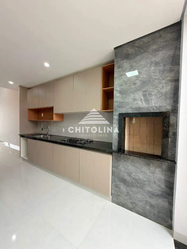 Área gourmet com churrasqueira integrada à cozinha — Casa em condomínio cód. 11993, Vila Progresso
